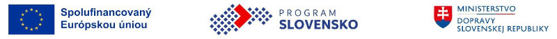 Logá Spolufinancovaný EÚ, Program Slovensko, Ministerstvo dopravy SR