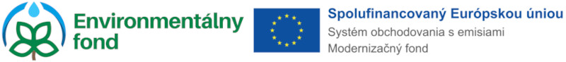 Logo Environmentálneho fondu a Modernizačného fondu